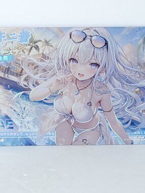 Alisa Mikhailovna Alya Swim Waifu Card Anime Girl Wall Art Oversized Board A5
